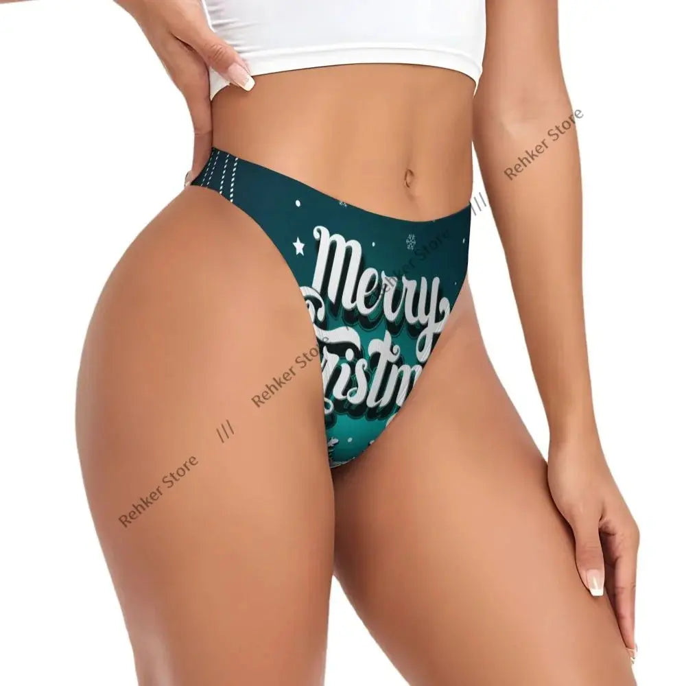 String sexy de Noël, culotte, sous-vêtements, lingerie, respirant Clickbing Market