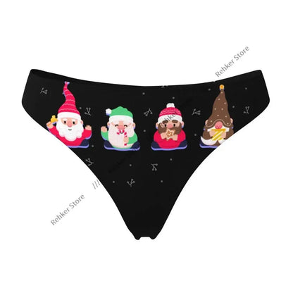 String sexy de Noël, culotte, sous-vêtements, lingerie, respirant Clickbing Market