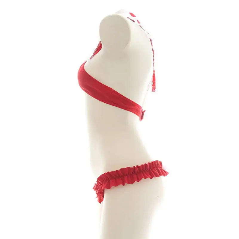 Lingerie de Noël, Sous-Vêtements de Papillon, Pyjama de Noël, Ensemble de Soutien-Gorge Clickbing Market