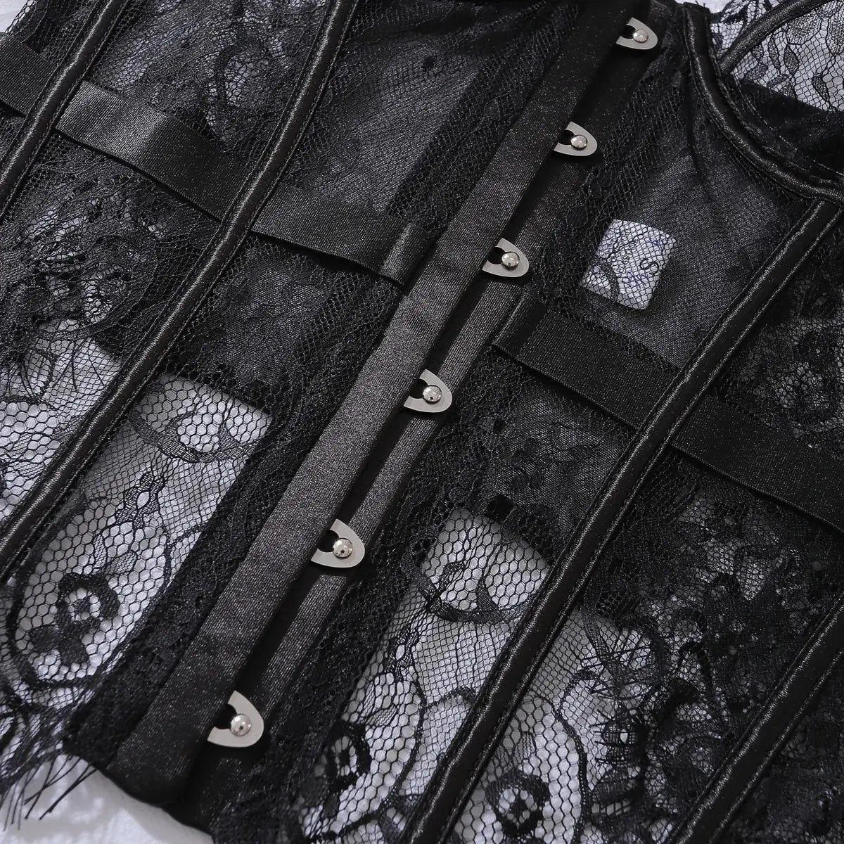 Lingerie Sexy pour femmes palais sensuel Corset ensemble pure bretelles dentelle mince Clickbing Market