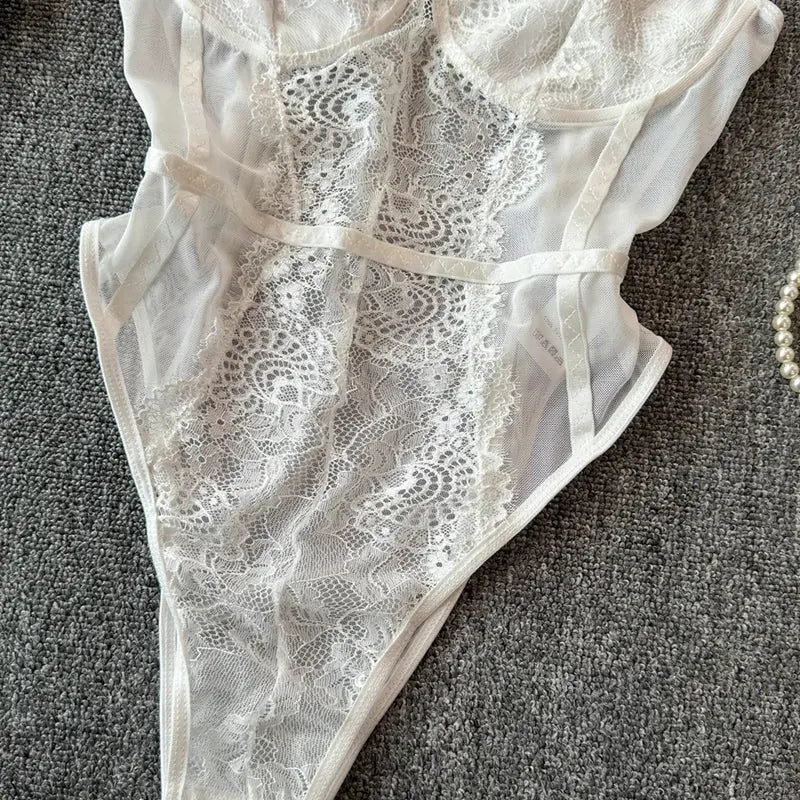 Combinaison à bretelles en arête de poisson Body,  Coupe intérieure américaine, Slim, Noir, Haut court, Sexy Clickbing Market