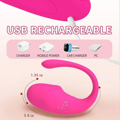 Stimulateur de clitoris vaginal et anal portable