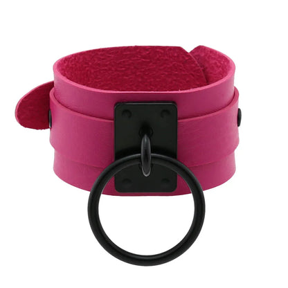 Bracelets à pendentif ronds noirs