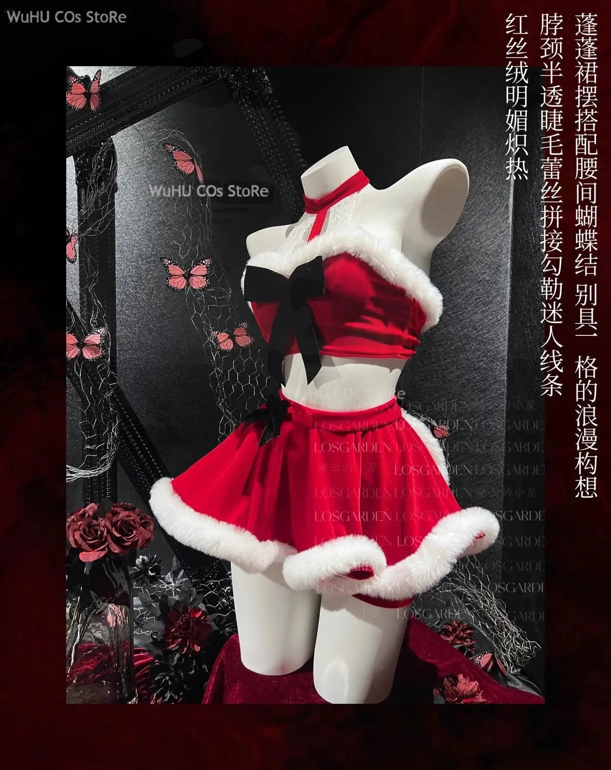 Costume hiver lapin fille chapeau tenues, cape personnalisé lingerie Clickbing Market