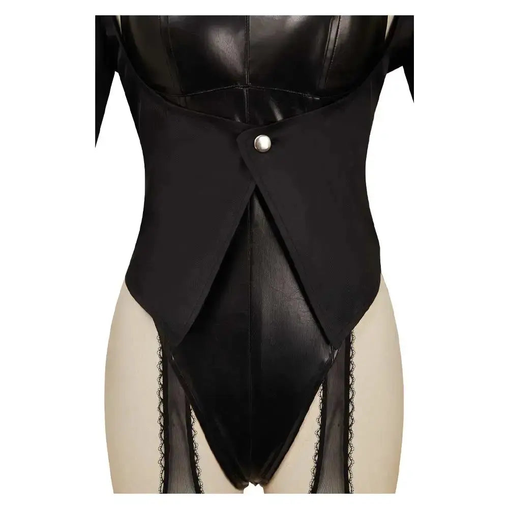 Déguisement lapin noir filles combinaison Costume queues couvre-chef chaussettes Clickbing Market