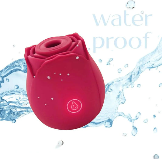 Vibromasseur vaginal en forme de rose