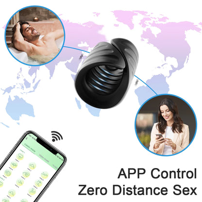 Vibromasseur à contrôle par application pour homme
