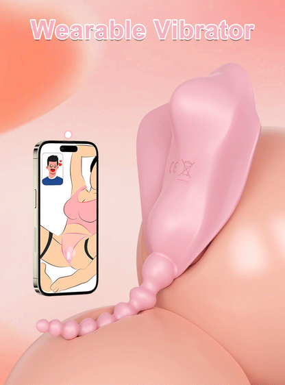 Vibromasseur à contrôle par application stimulateur de clitoris