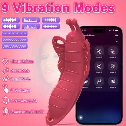 Vibromasseur à contrôle par application stimulateur de clitoris