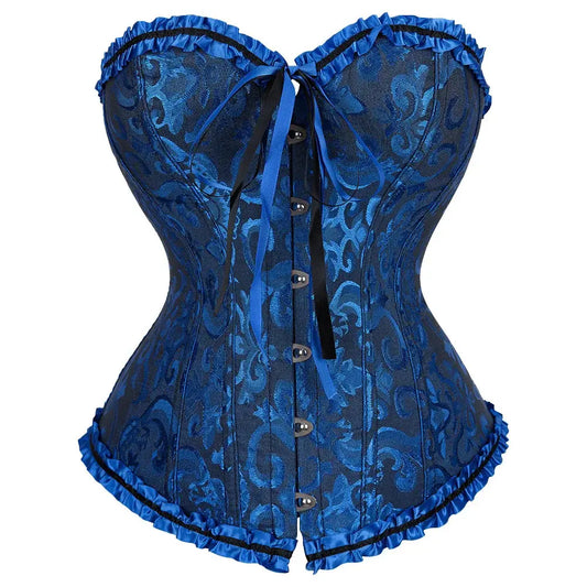 Corset victorien haut bustier à lacets baleines Clickbing Market