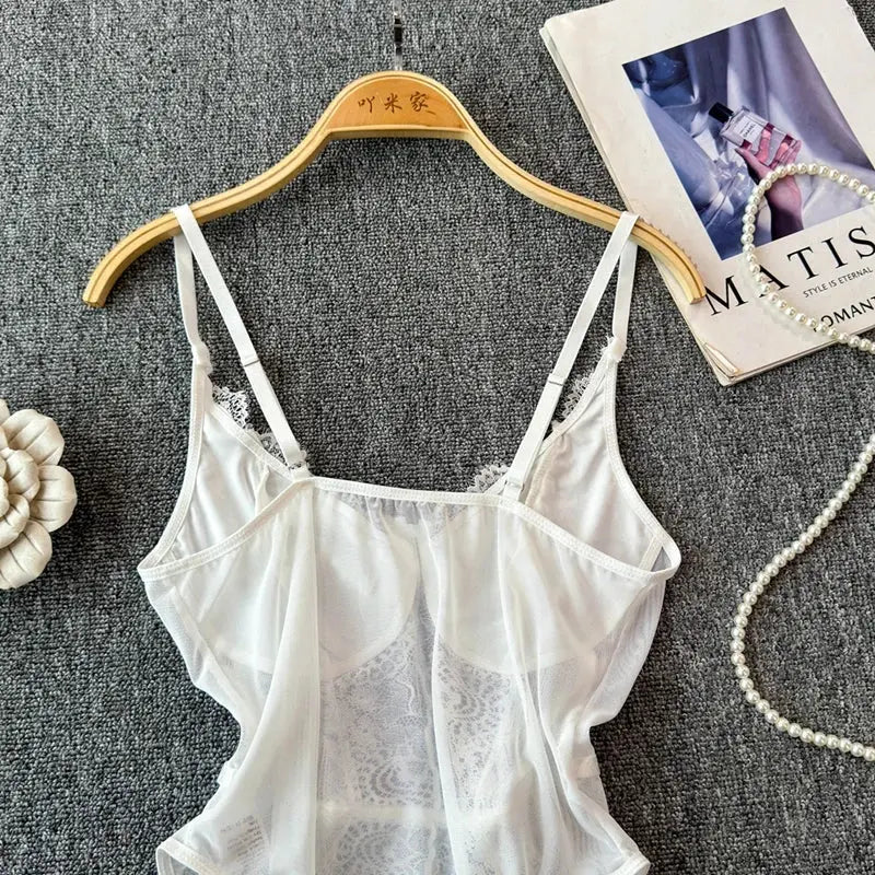 Combinaison à bretelles en arête de poisson Body,  Coupe intérieure américaine, Slim, Noir, Haut court, Sexy Clickbing Market