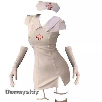 Costume noires et blanches du diable