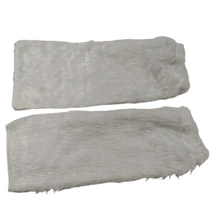 Robe de noël en velours Sexy, sans bretelles, avec capuche, chauffe-jambes, Costume rouge Clickbing Market