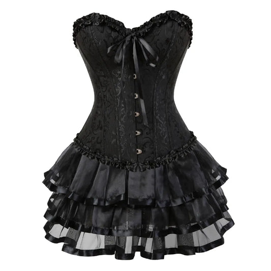 Corset Caudatus ensemble jupe tutu  bustier