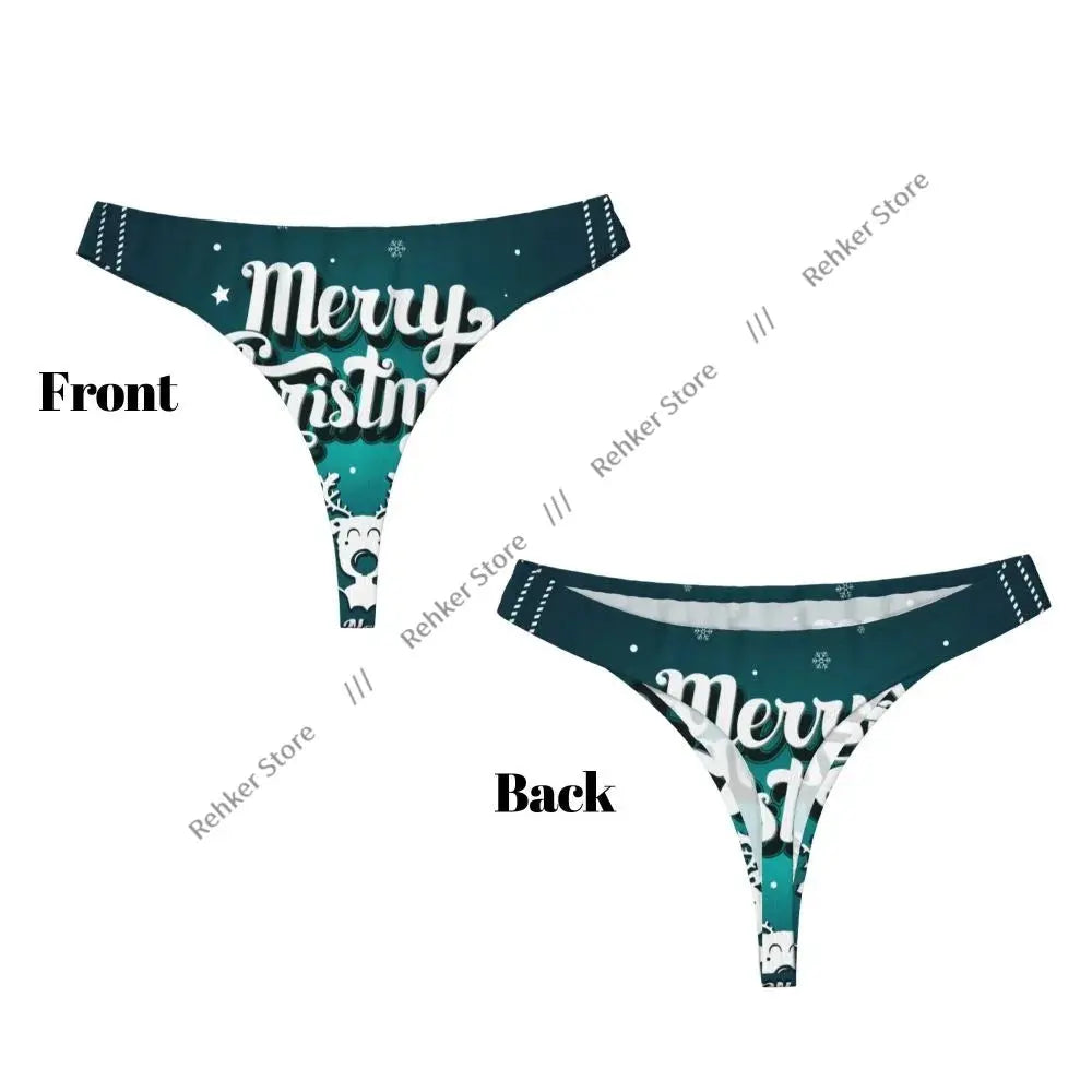 String sexy de Noël, culotte, sous-vêtements, lingerie, respirant Clickbing Market