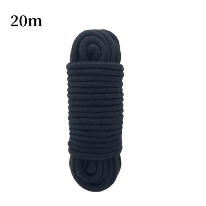 Corde de Bondage en coton doux de 5 à 20m, Kit de jouets sexuels pour jeu de rôle Bdsm, produit de jeu pour Couples Clickbing Market
