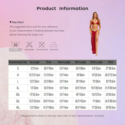 Cleopâtre reine égyptienne ancienne, haut court avec jupe, poignets ras du cou Clickbing Market