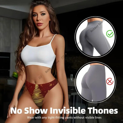 String sexy de Noël, culotte, sous-vêtements, lingerie, respirant Clickbing Market