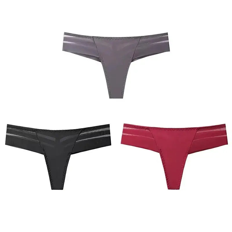 Ensemble string,culottes sans couture Perspective sous-vêtements transparents Clickbing Market