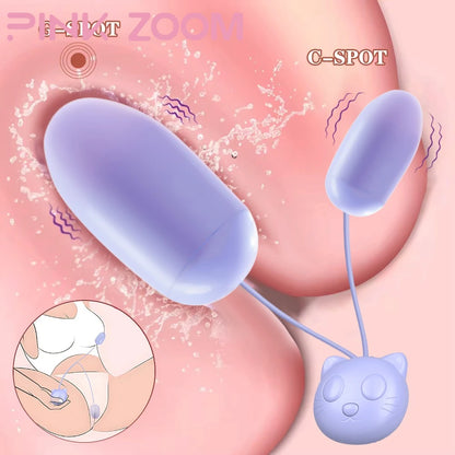 Stimulateur de clitoris vibrant sans fil pour point G