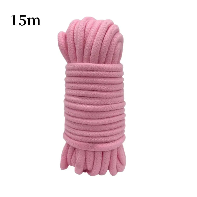 Corde de Bondage en coton doux de 5 à 20m, Kit de jouets sexuels pour jeu de rôle Bdsm, produit de jeu pour Couples Clickbing Market