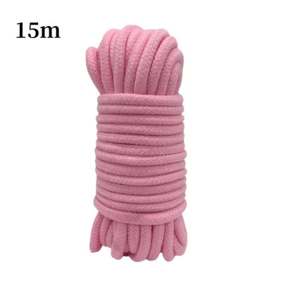 Corde de Bondage en coton doux de 5 à 20m, Kit de jouets sexuels pour jeu de rôle Bdsm, produit de jeu pour Couples Clickbing Market